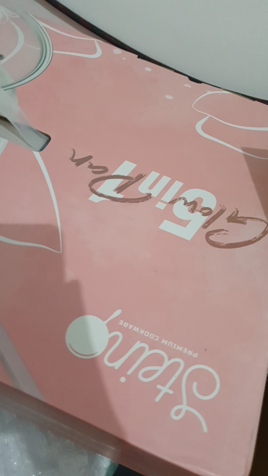 Stein Steincookware Glow Pan Set Wok Frypan Sauce Pan