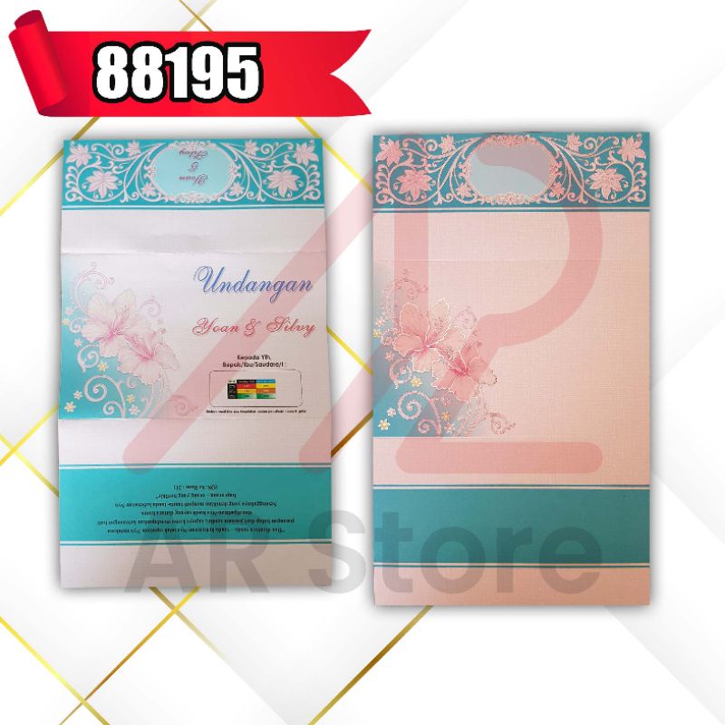 BLANGKO UNDANGAN ERBA 88195 / UNDANGAN MURAH / ERA BARU