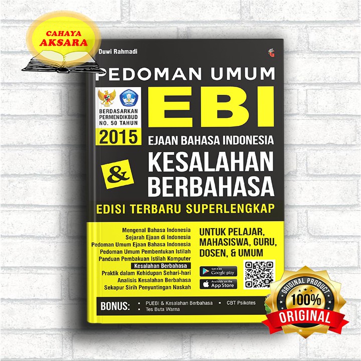 PEDOMAN UMUM EJAAN BAHASA INDONESIA KESALAHAN BERBAHASA