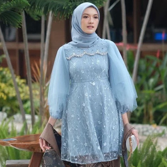 COD - READY Kebaya Brukat Kebaya Kurung Brukat Kebaya Tunik Brukat Kebaya Modern Kebaya Wisuda Termurah Atasan Kebaya Murah Outfit kebaya kondangan