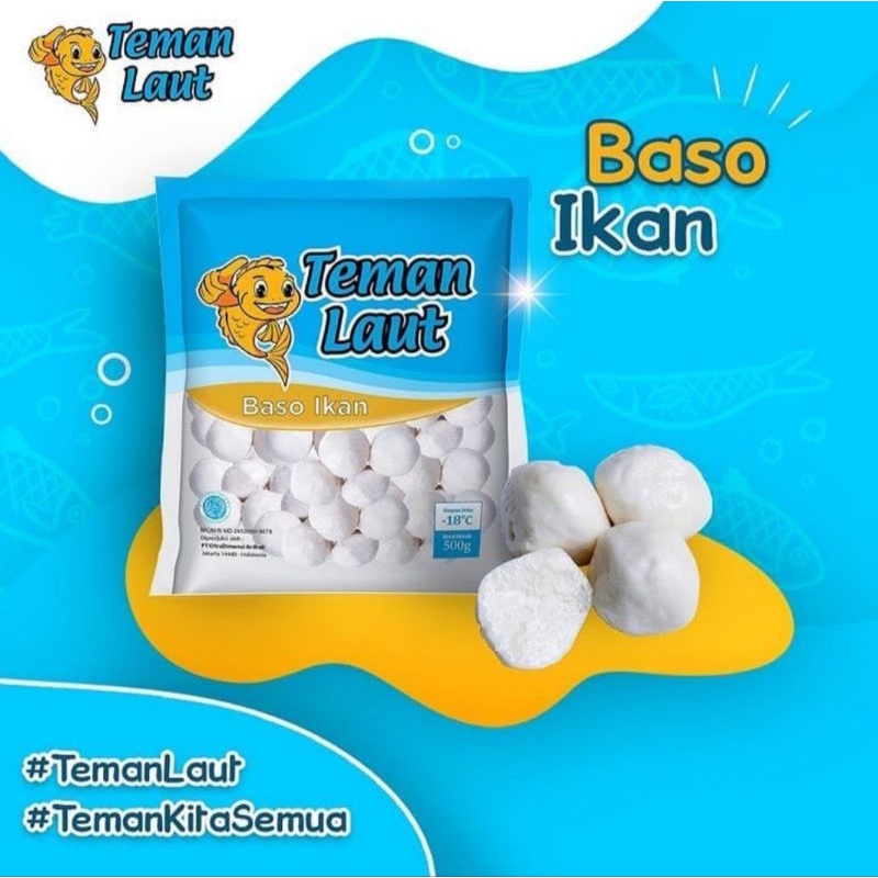 

Teman Laut Baso Ikan, Baso Cumi, Baso Udang, Scallop 200gr