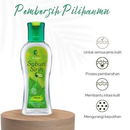 *galerybeautysemarang* PURBASARI Sabun Sirih 60ml | 125ml - Daun Sirih