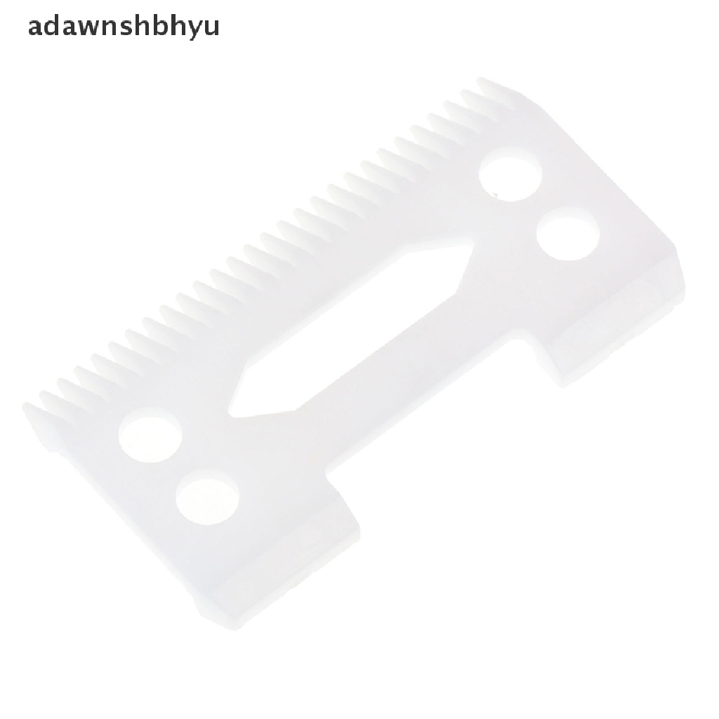 Adawnshbhyu 1Set Hair Clipper Blade Golden Dengan Pisau Keramik Untuk Clipper Tanpa Kabel