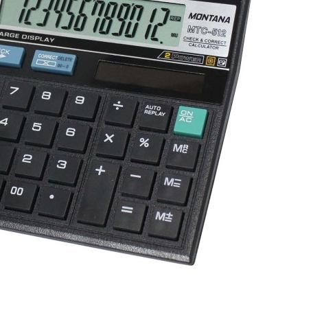 

☇ MONTANA Calculator / Kalkulator Montana MTC 512/ 12 Digits ۩