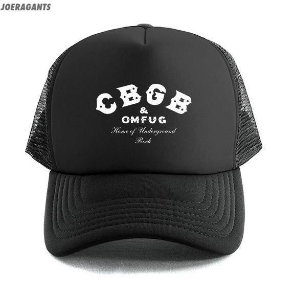 CBGB - TRUCKER HAT / CAP | MUSIC MERCH | TOPI JARING BAND | COD | PUNK ROCK | UNISEX joeragants