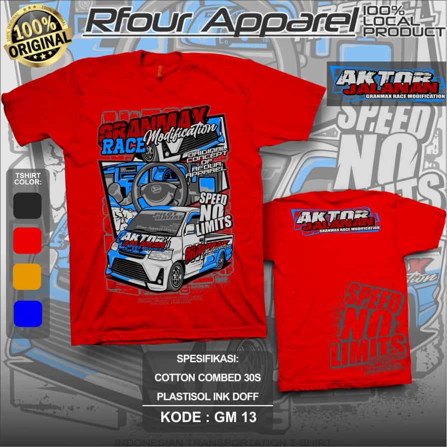 BAJU ATASAN KAOS GRANMAX PICK UP KAOS GRAN MAX DRIVER MUDA KAOS GRAN MAX BALAP KAOS OLENG TERBARU