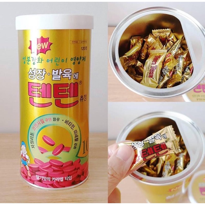 TENTEN chewable tablet vitamin Korea / multivitamin peninggi badan / Niki Enhypen growth vitamin