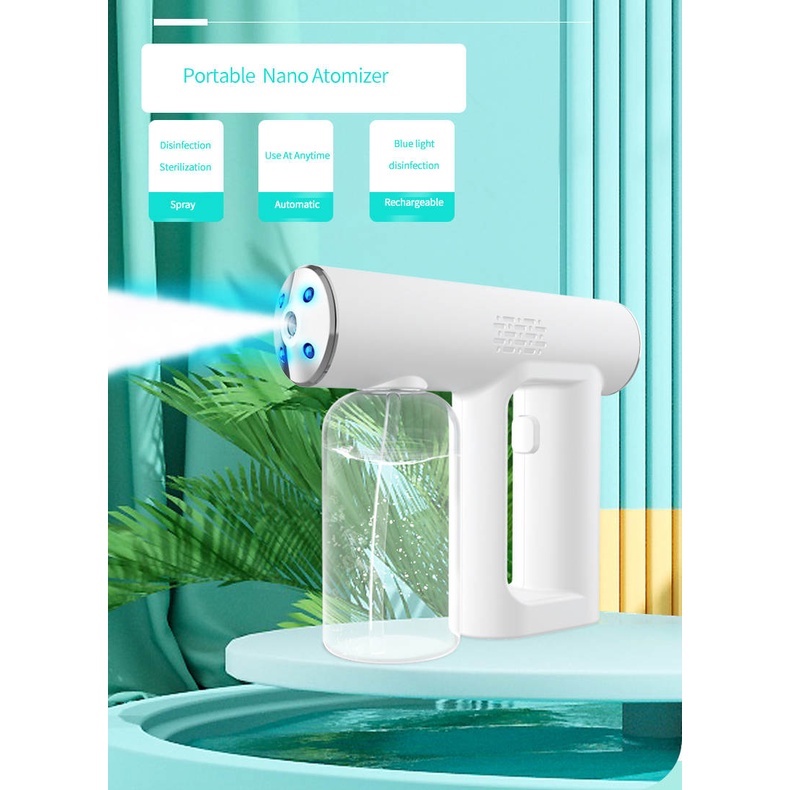 Spray Gun Disinfectant Wireless UV Sterilizer Gun