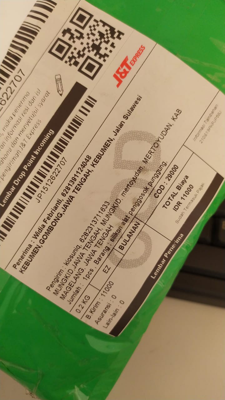 Silikon Alat Penggosok Punggung