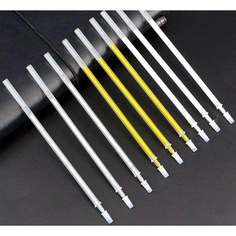 

READY STOCK Refill Pulpen Pen Gel Putih Silver Gold Tinta Tinta Bolpen Pen Pena White Murah