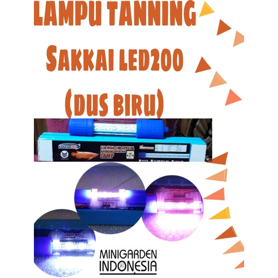 SAKKAI PRO LED 200 DUS BIRU LED HIGH-END SUPER RED LAMPU LED AQUARIUM