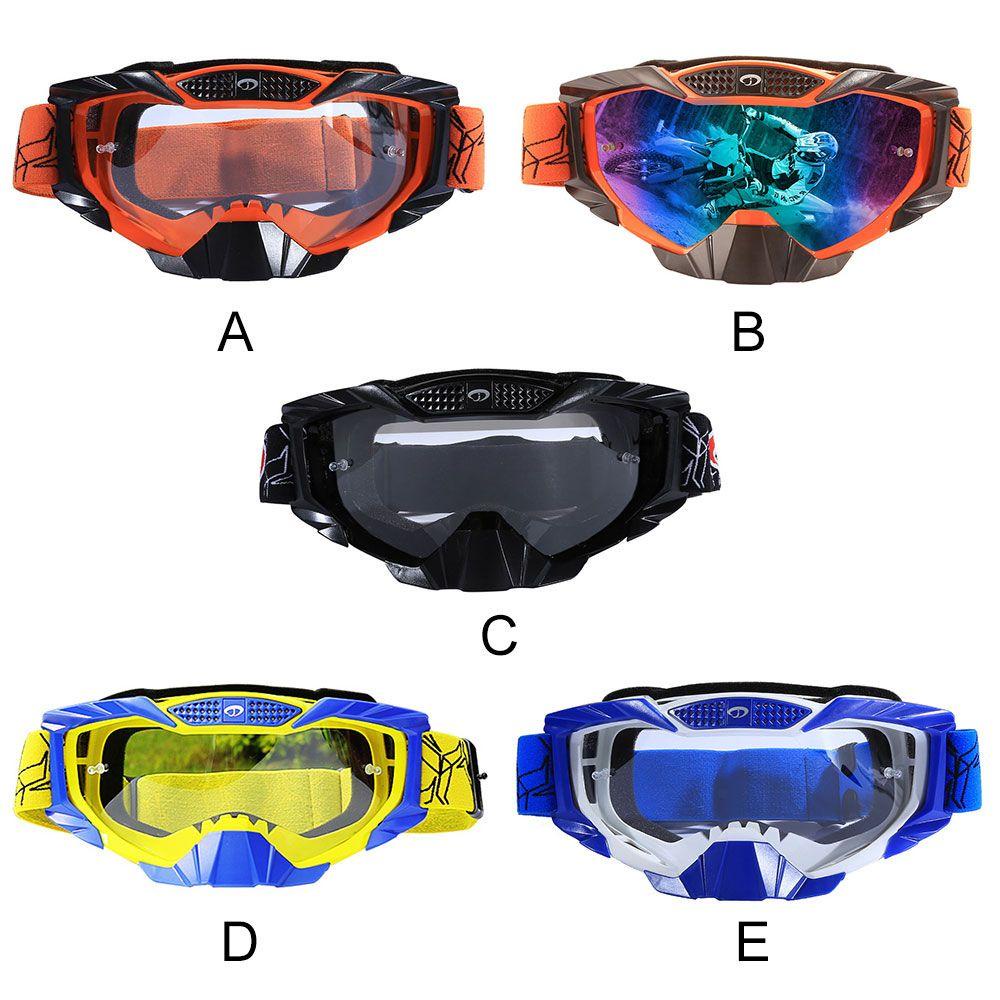 Top Kacamata Motor Sandproof Pelindung Gears Ski Goggle Anti-Kabut Kacamata Hitam Eyewear Helm Glasses