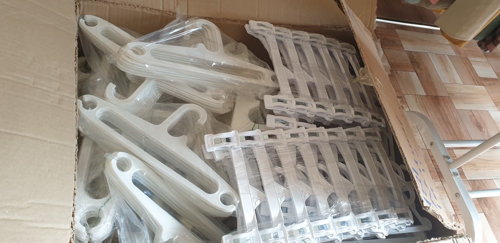 Hanger Gawang Baju Palang Kotak 120cm