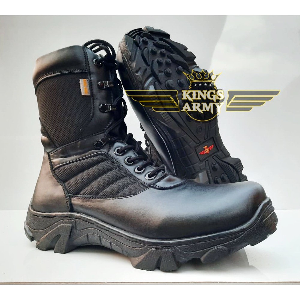 Sepatu PDL Kulit Asli Sapi Merk Kings Army Type KA-02