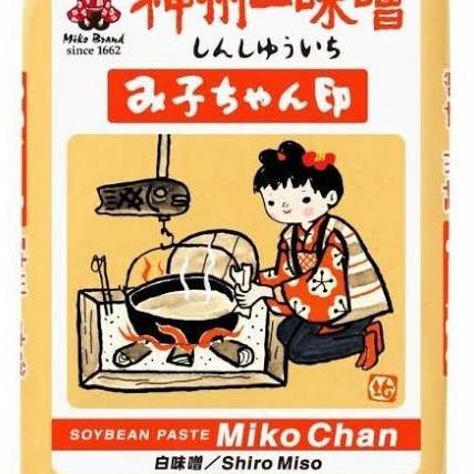 

favorit] mikochan miso putih 1kg Miko Chan tauco Shiro Jepang shinshuichi