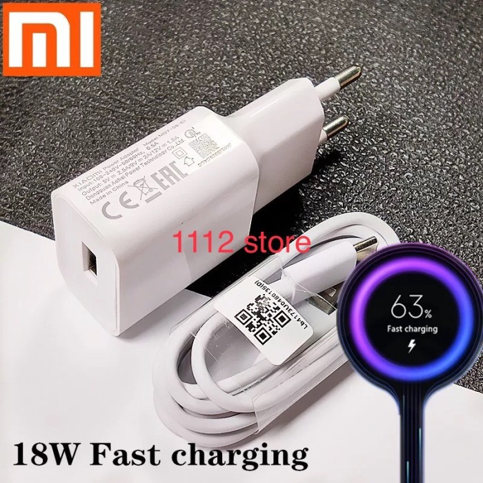 Charger Xiaomi Micro USB ORIGINAL 100% Charger Fast Charging xiaomi