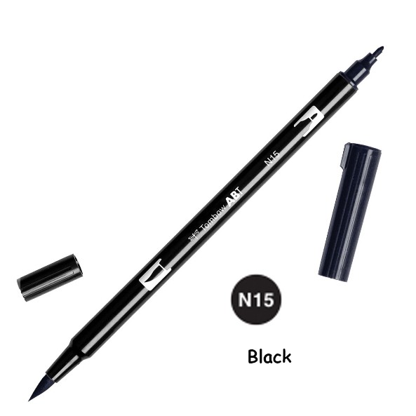 

ABT Tombow Dual Brush Pen - N15 Black