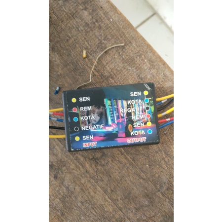 modul lampu kolong 3 lampu 3 fungsi sen genit