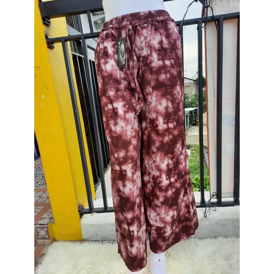 Kulot panjang katun motif keren-motif no.5