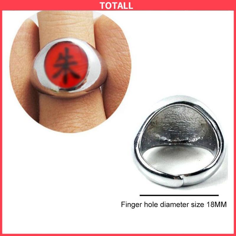 COD Cosplay Anime Akatsuki Itachi Pain Orochimaru Cincin Untuk Pria / Wanita-Totall