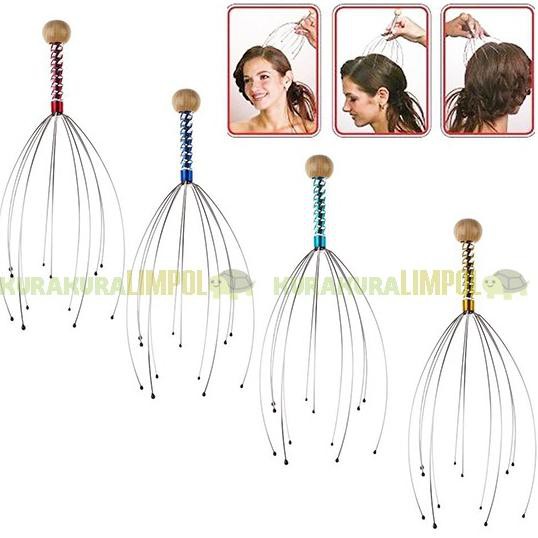 Bokoma Alat Pijat Kepala Terapi Refleksi Massage Relaksasi Manual
