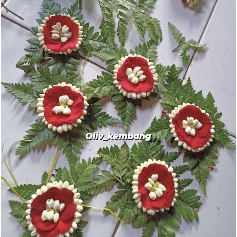 CEPLOK MELATI ASLI (min beli 4 pcs) // RONCE MELATI ASLI CEPLOK BERBAGAI MOTIF