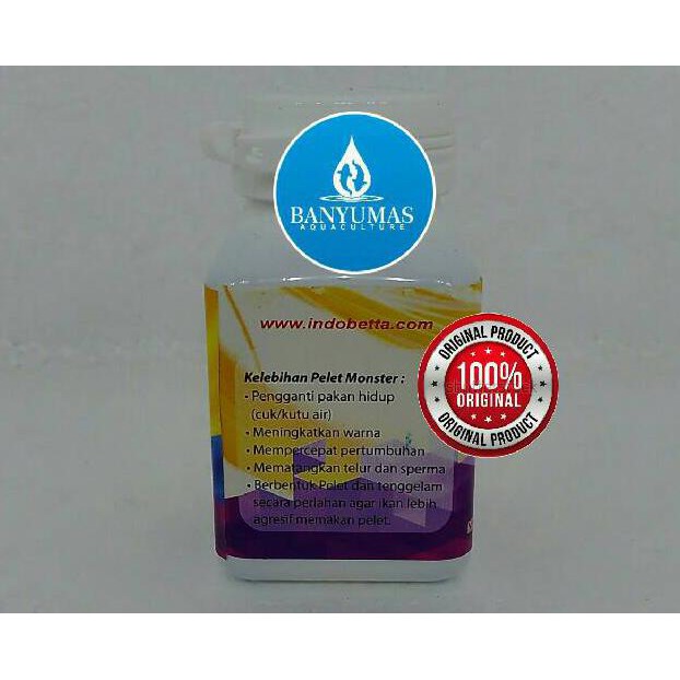 Diskon A006 Pelet Monster 3 Pro Pelmo Pellet Ikan Cupang Hias Bettasp Guppy Ecer Grosir Murah Asli