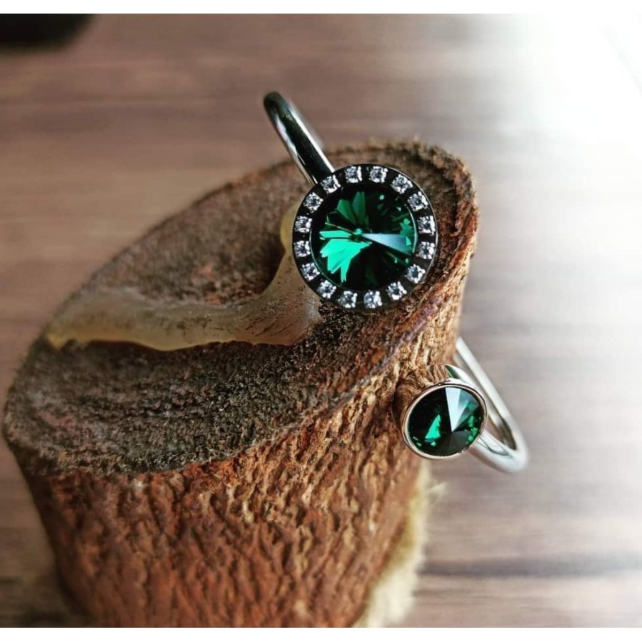 KK LIFORCE KKL NEW Emerald Bracelet Swarovski Gelang Tangan Kesehatan Energi Skalar Anti Radiasi ORI