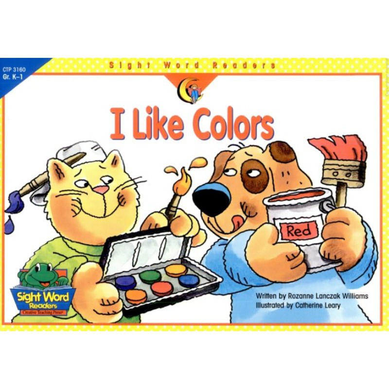

I Like Colors | Sight Word Readers Gr. K-1