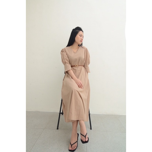 Azalea Dress Midi Dress Korean Dress Feminine Dress