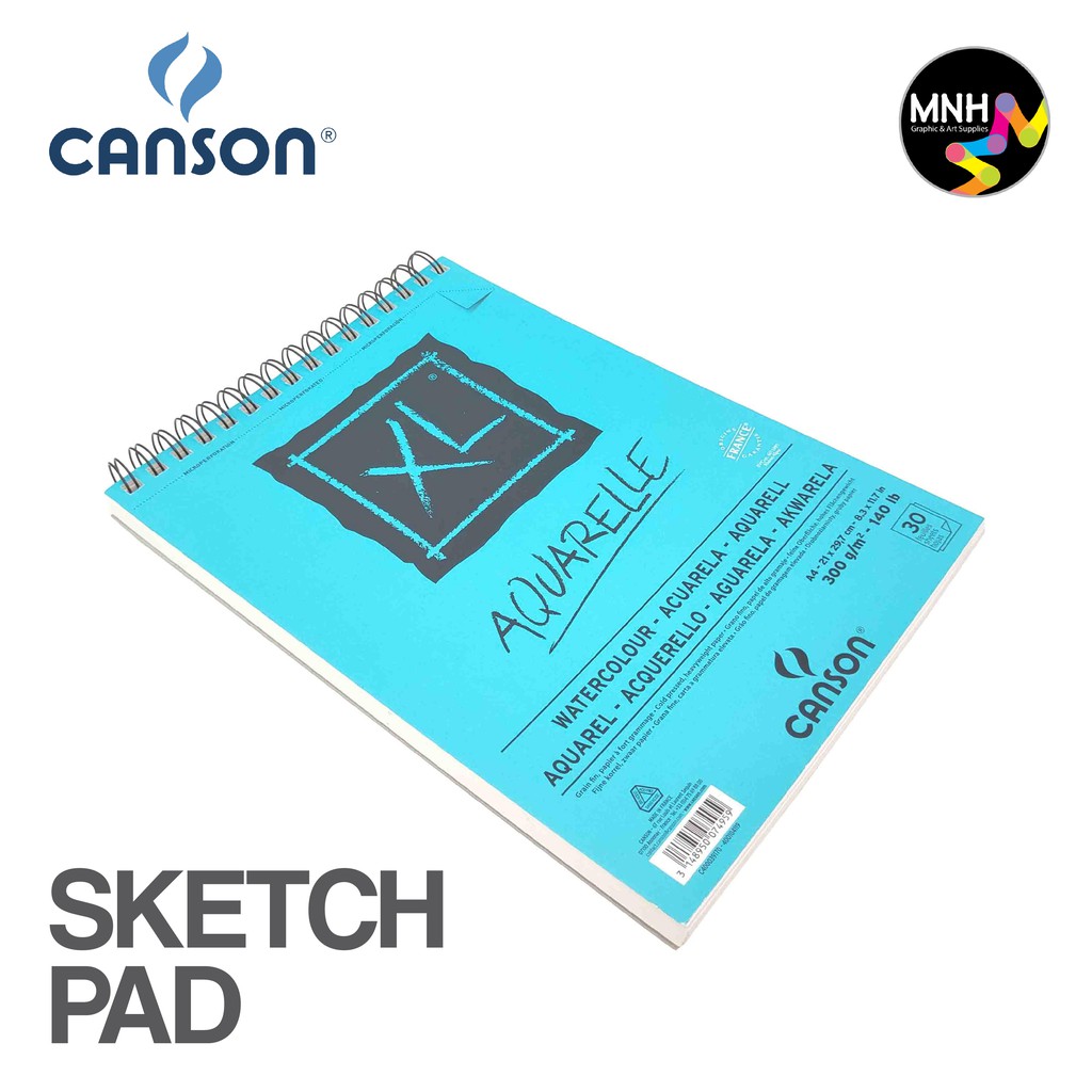 

Buku Gambar Canson XL Aquarelle / Watercolor Paper 300G A3