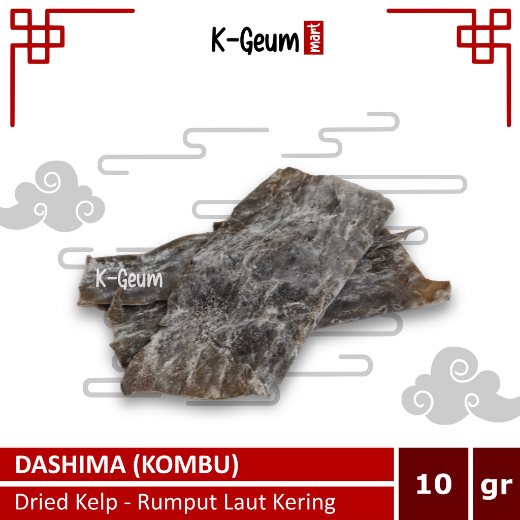 

Dashima Kombu | Konbu Dried Kelp Seaweed Dashi | Kaldu Rumput Laut