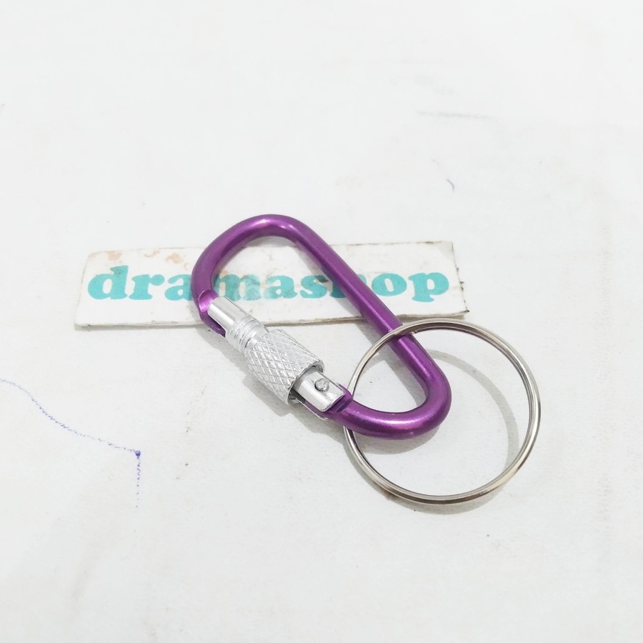 Ganci Gatungan Kunci Carabiner Mini Key chain Motor warna random