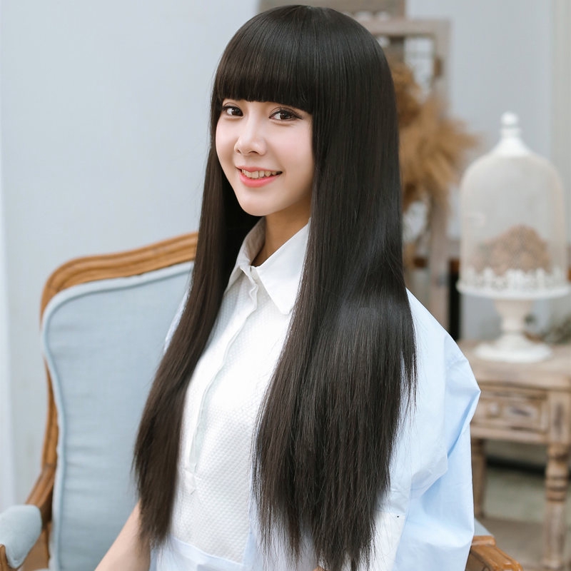 Model Rambut  Panjang Lurus Poni  Depan OTHERs