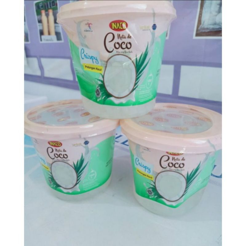 

Nata De Coco INACO kemasan EMBER 1kg = 1000ml exp 2026