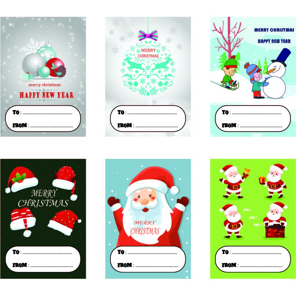 

hang tag natal | kartu natal | merry christmas | label | kartu ucapan | tahun baru