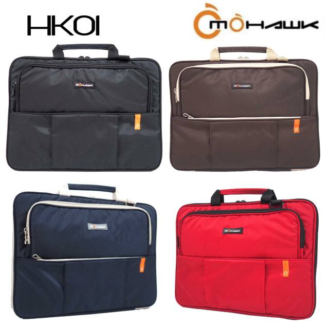 Tas laptop/ case laptop selempang MOHAWK ukuran 12 Inch, dan 14 inch kode HK01