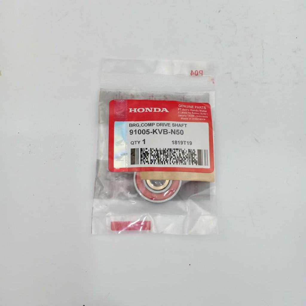 Laher Laker Assy Bearing Tutup Cvt Tanpa Bos Kuningan Laher 6002 Semua Matic Honda Kvb 902 Shopee Indonesia