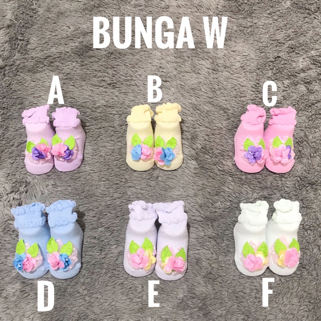 Kaos Kaki Bayi MAMIMU Boneka Cute BANYAK MOTIF