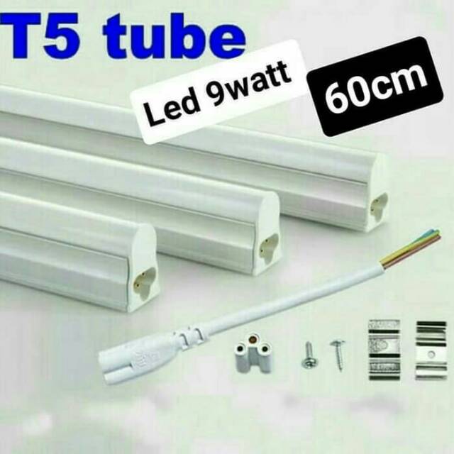 Lampu T5 LED 9W Panjang 60cm