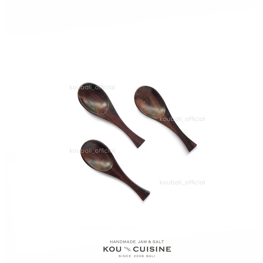 

KOU CUISINE - Salt Spoon (Sonokeling/Rosewood)