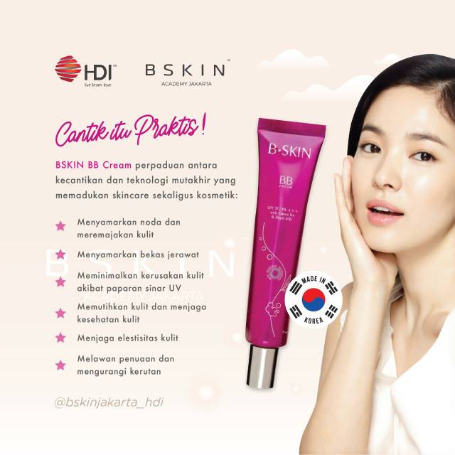 BSKIN BB CREAM WHITE 150 ML