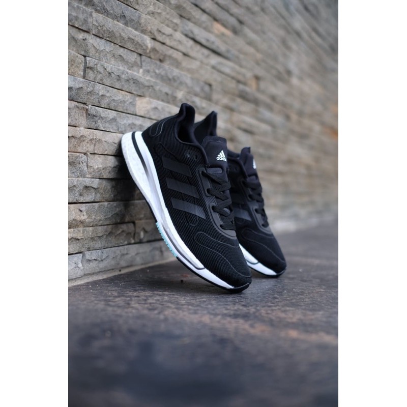 Sepatu Original Adidas Supernova Boost Plus Black Black White