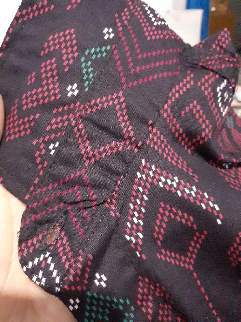 Dgm Fashion   Kemeja Batik Songket Pria Lengan Panjang 4814