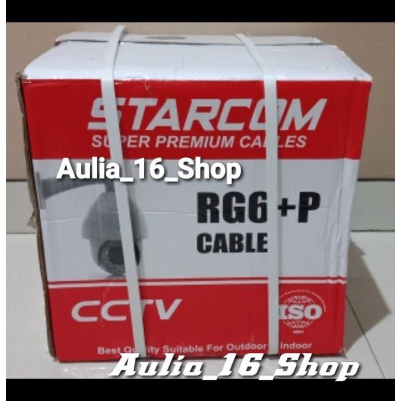 KABEL CCTV INDOOR OUTDOOR RG6 + POWER STARCOM