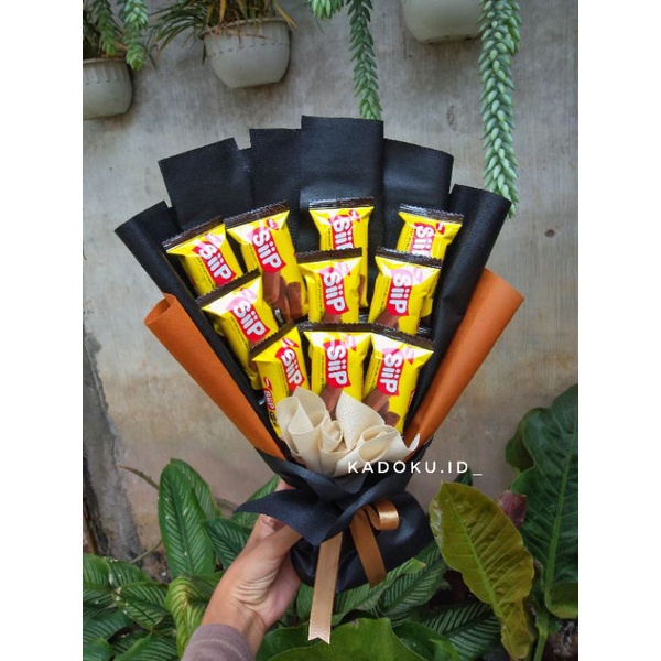 

buket siip nabati / buket jajan / buket snack / buket murah