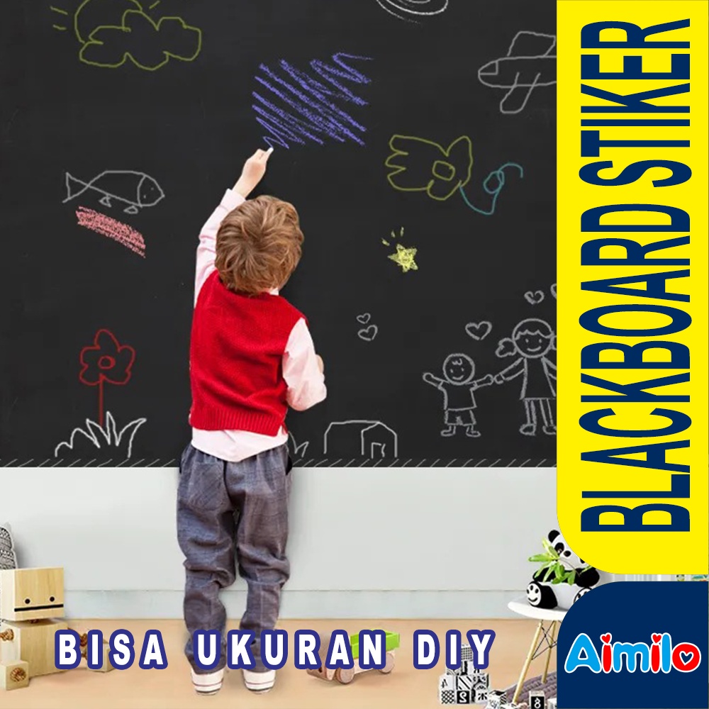 

Stiker Papan Tulis DIY Learning + Graffiti Blackboard Stiker | DIY Learning Chalkboard Sticker + Graffiti Blackboard Sticker