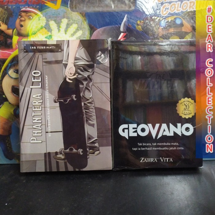 Paket 2 Novel Geovano Phantera Leo novel islam novel wattpadd