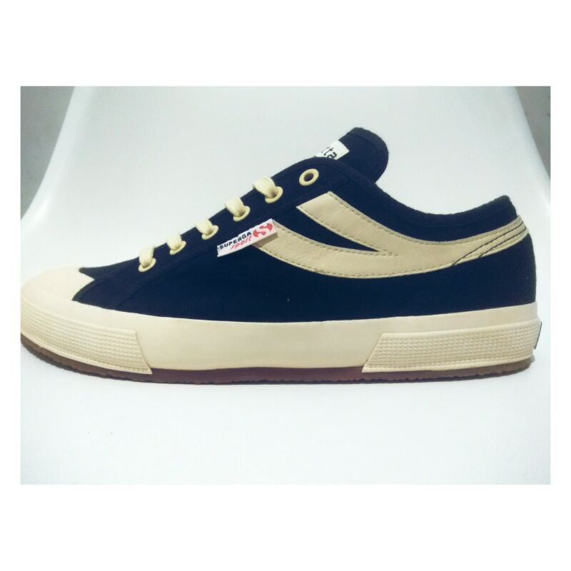 SUPERGA 2750 COTU PANATTA NAVY ECRU WHITE