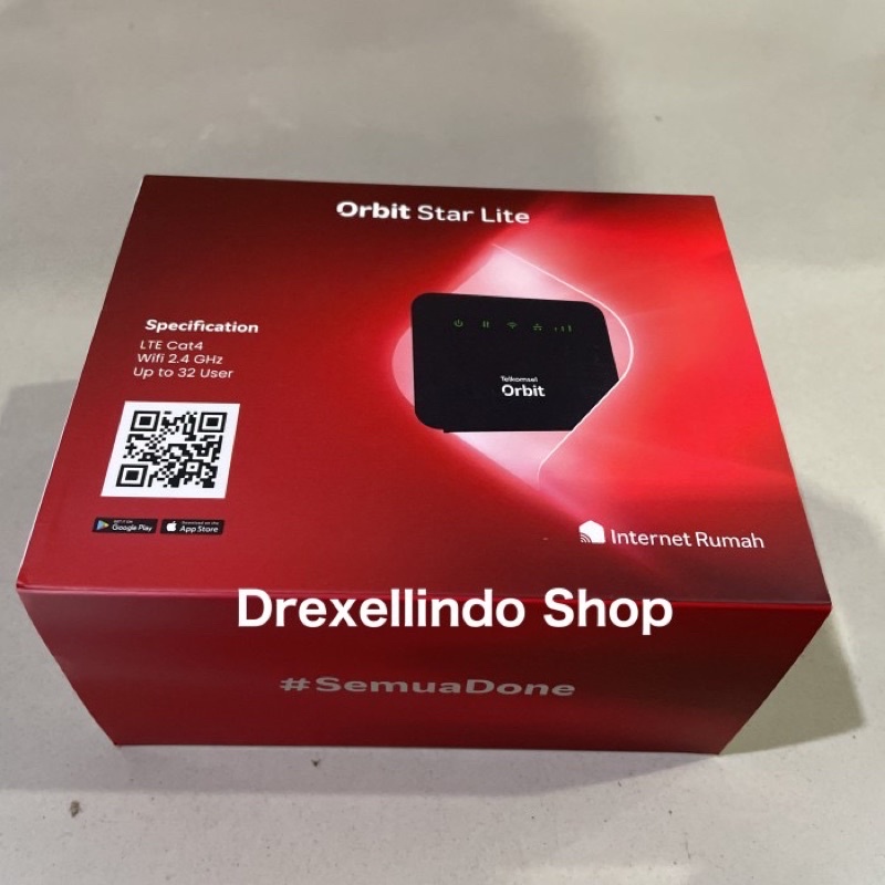 Modem Wifi Home Router 4G Telkomsel Orbit Star Lite UNLOCK Free Kuota